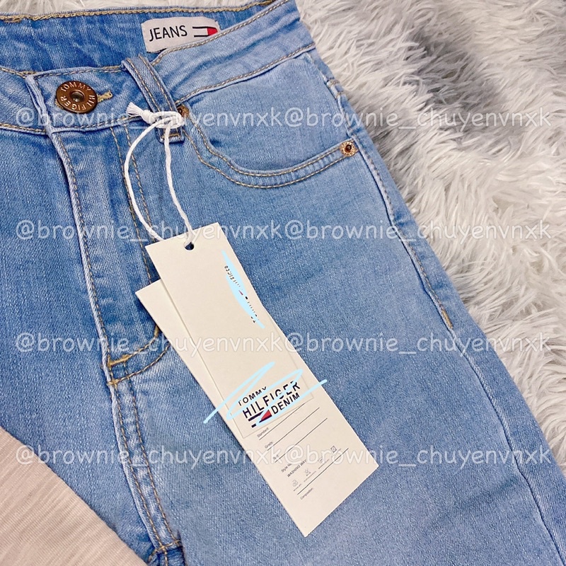 Quần jeans ống pat