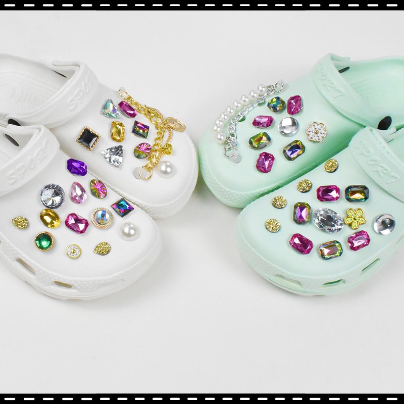 Bộ Phụ Kiện Khóa Dây Giày Crocs Jibbitz DIY Nhiều Màu Sắc Dành Cho Bạn Nữ