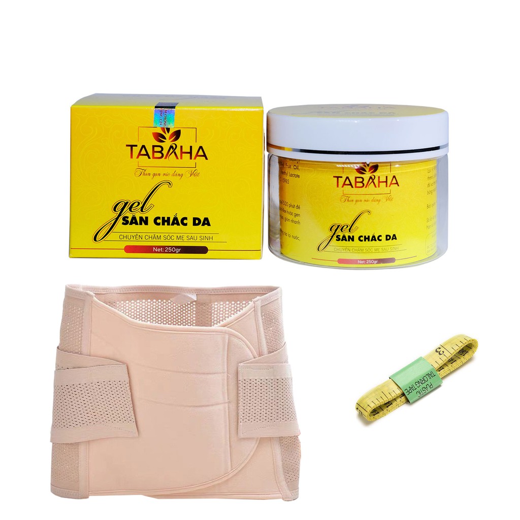 Gel massage săn chắc bụng tabaha 250g tặng NỊT BỤNG CAO CẤP ĐỊNH HÌNH