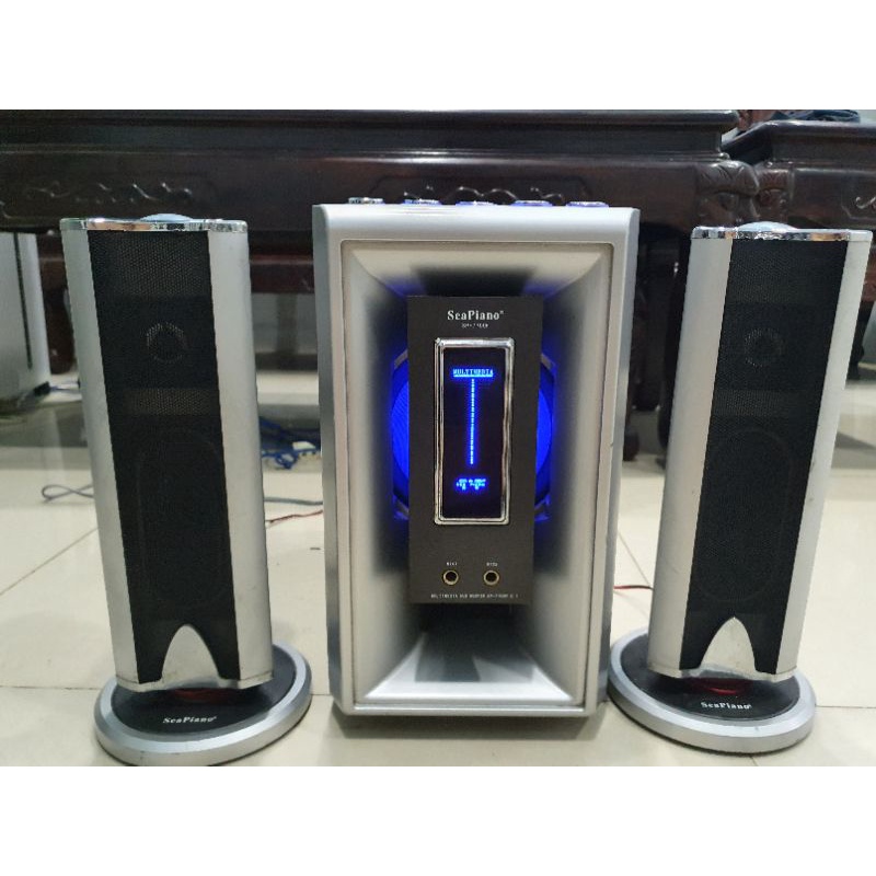 Loa vi tính SeaPiano SP7700F Bass mạnh led đẹp -Đã qua sử dụng