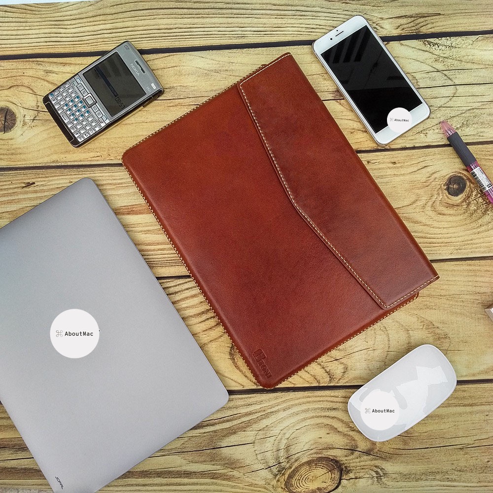 Bao Da Toni Cho Macbook Đủ Dòng - Đen