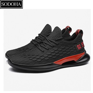 Giày Sneaker Nam SODOHA SDH65616B Màu Đen