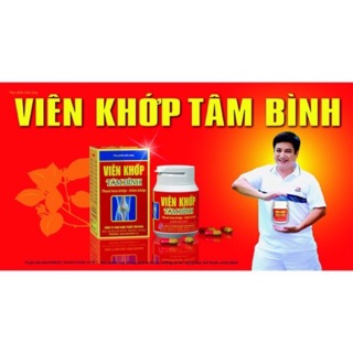 Viên khớp Tâm Bình-giảm đau nhức xương khớp,đau lưng,mỏi gối,chân tay tê buồn