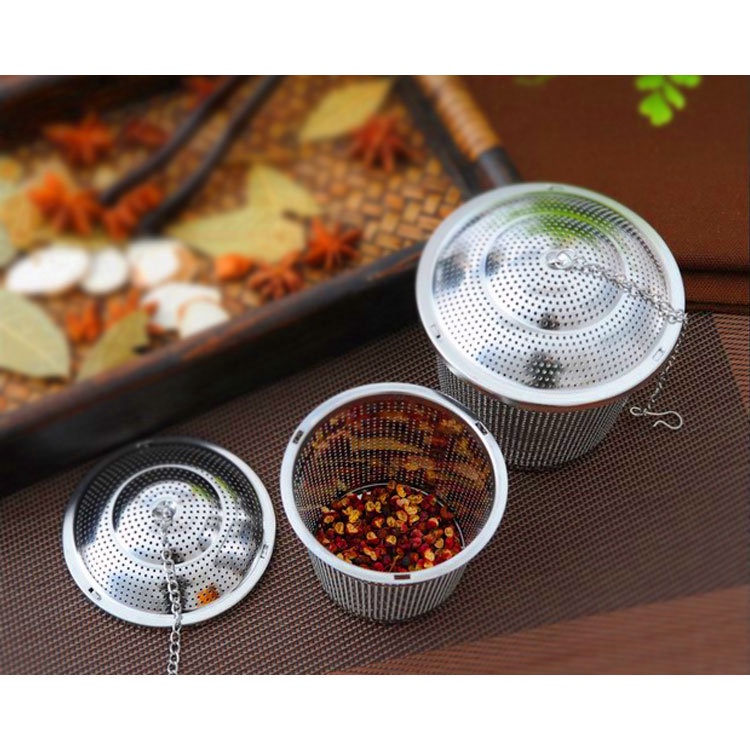 Lưới Lọc Trà Bằng Thép Không Gỉ Tái Sử Dụng Tiện Lợi