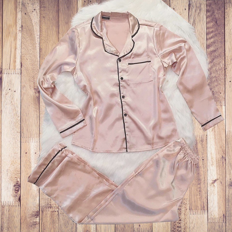 [Mã FAMAYWA giảm 10K đơn 50K] FREESHIP 99K TOÀN QUỐC_Bộ đồ ngủ lụa cao cấp dài tay | BigBuy360 - bigbuy360.vn