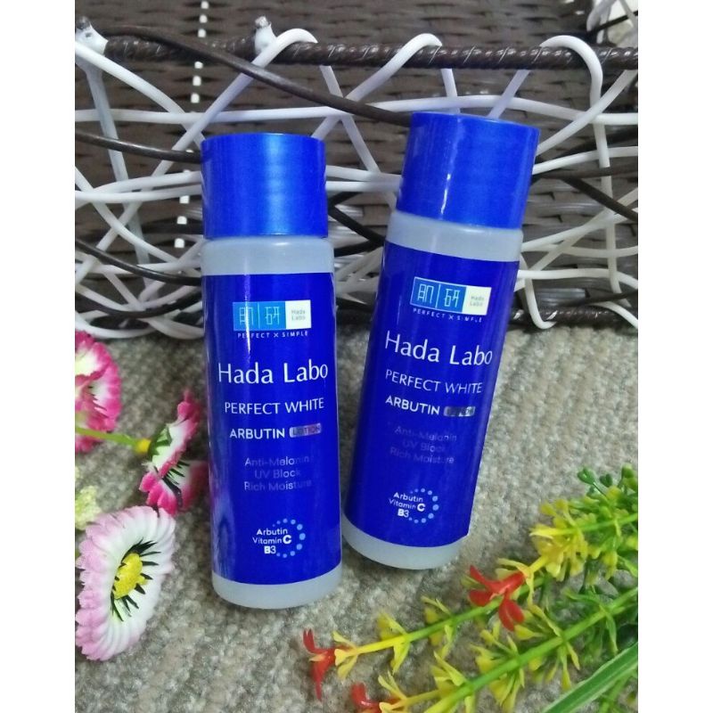 Dung Dịch Dưỡng Trắng Vượt Trội Hada Labo Perfect White chai 40ml - dung dịch hadalabo dưỡng trắng đá 40ml