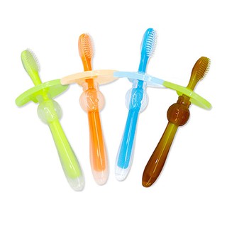 【COD & READY STOCK】Bàn chải đánh răng silicone mềm mại cho bé