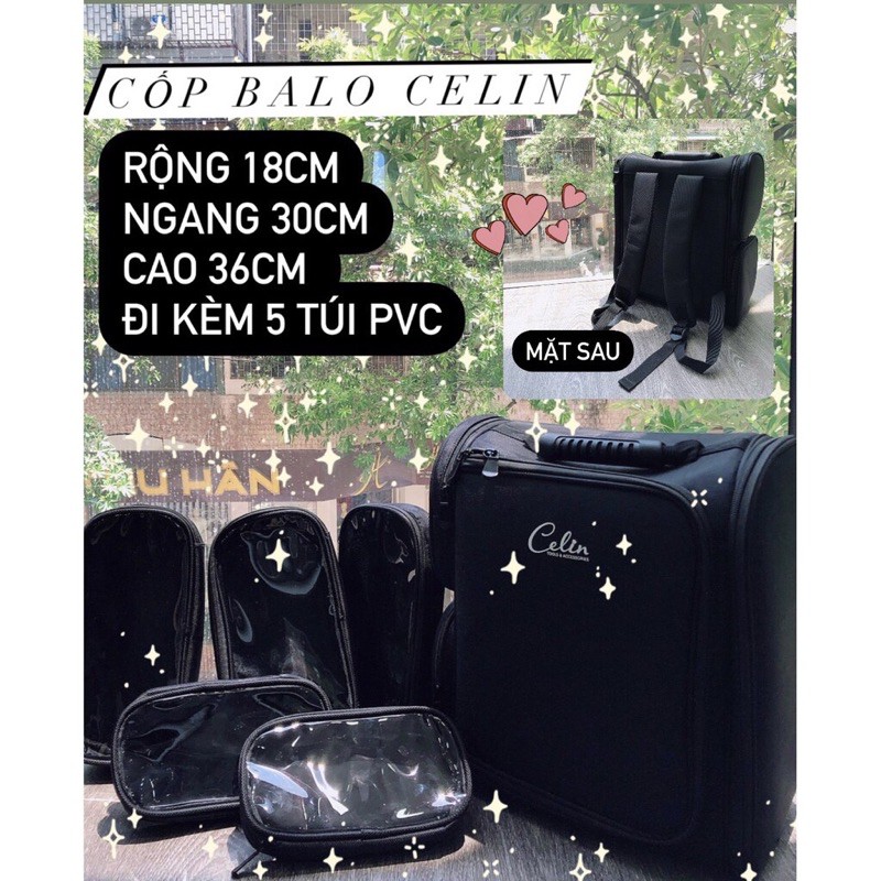 Cốp balo đeo C.E.L.I.N
