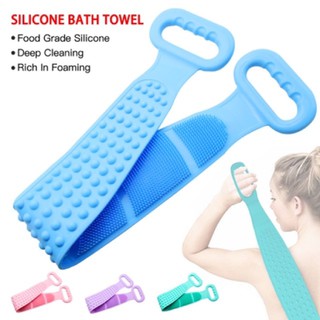 [ giá sỉ tại kho] Dây tắm chà lưng silicol 2 mặt