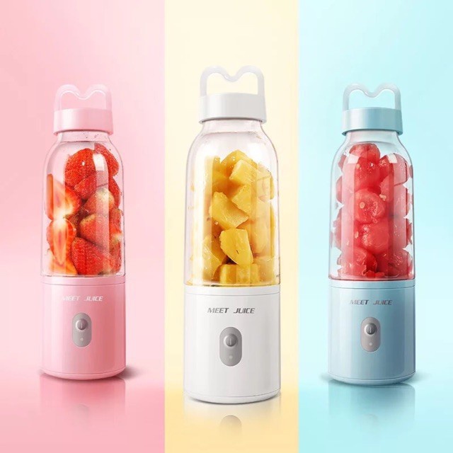 Máy xay sinh tố mini cầm tay meet juice, máy xay hoa quả -nhỏ mà có võ