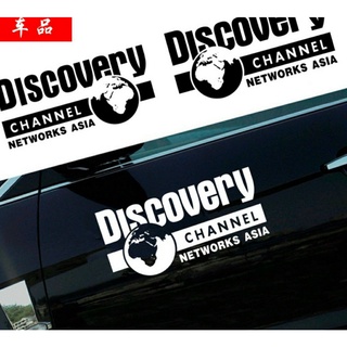 Tem dán sườn xe Discovery Channel