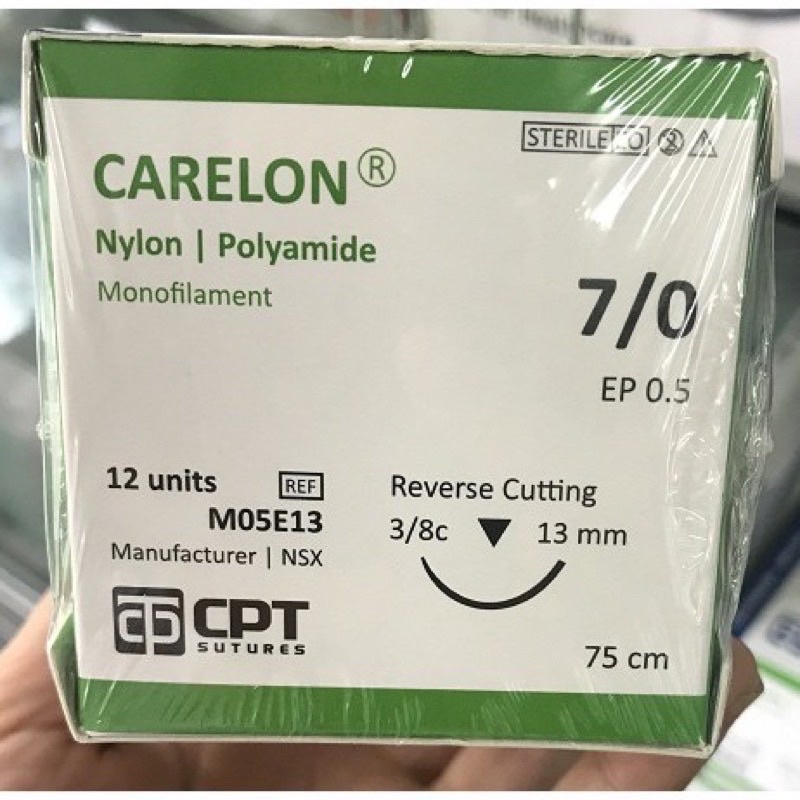 CHỈ NHẤN MÍ NYLON CARELON 7/0