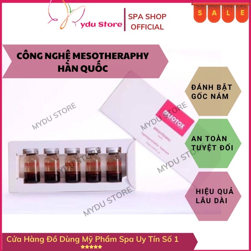 Tinh Chất Mesotox Dùng Cho Da Nám Tối Màu Lọ 5ml