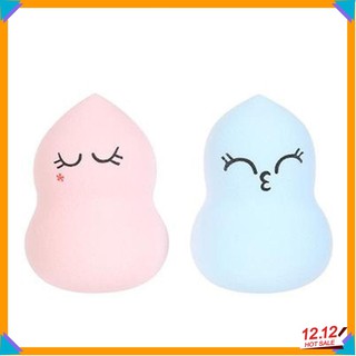 Mút tán nền miniso emoji assorted powder puff