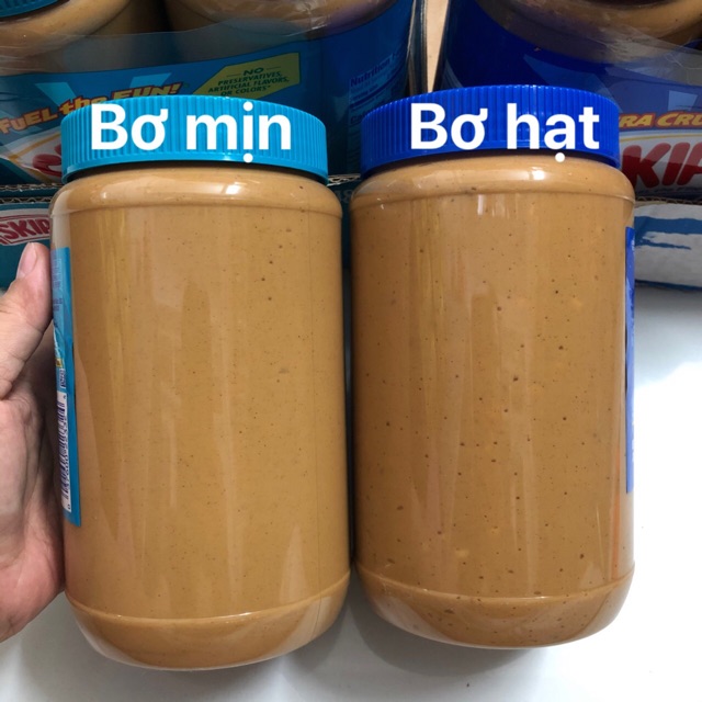 ❤ Sale [Date 1/2022] Tách lẻ 1 hộp Bơ đậu phộng Skippy 1.36kg Mỹ (Có hạt/ Kem Mịn), thơm ngon bổ dưỡng | BigBuy360 - bigbuy360.vn