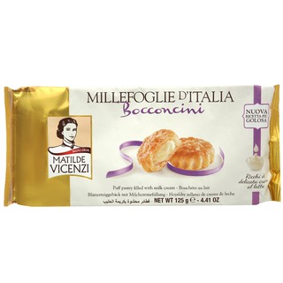 Bánh Puff Pastry nhân kem Matilde Vicenzi Bocconcini - gói 125g