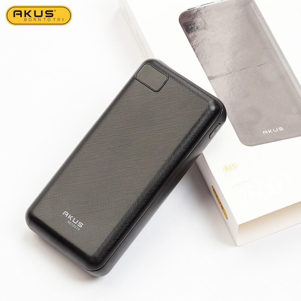 Pin Dự Phòng AKUS 25.000mAh - B25