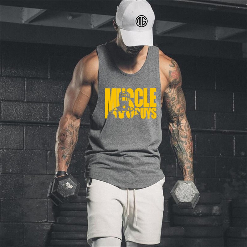 Áo ba lỗ nam dáng rộng