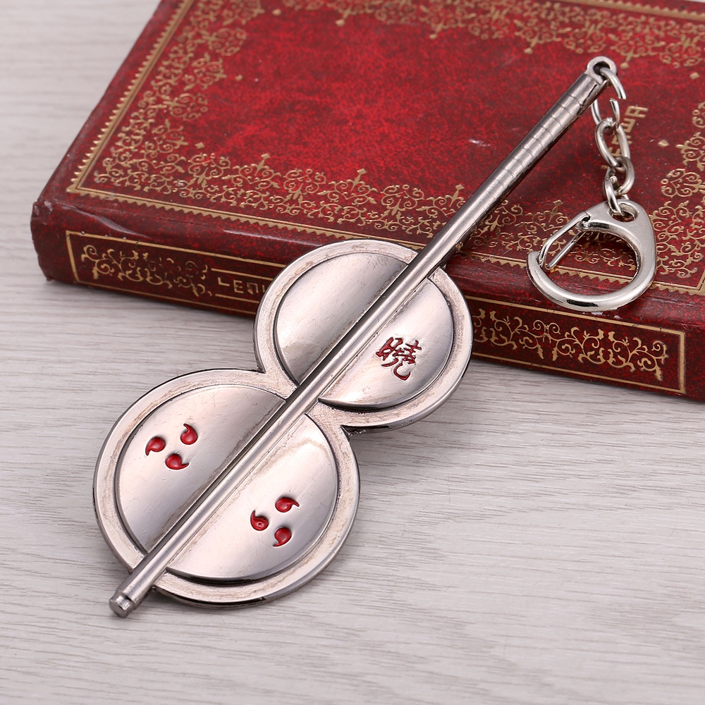 Móc khóa hình vũ khí của nhân vật Uchiha Madara Lục Đạo Hiền Nhân trong Naruto