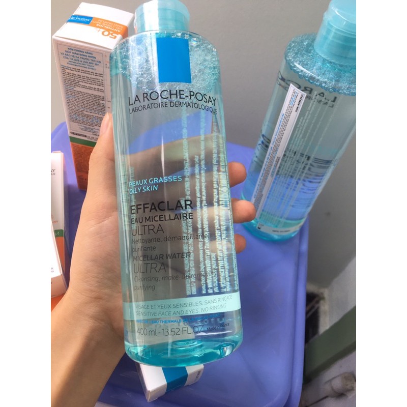 [ Date xa] Nước tẩy trang La Roche Posay 50ml, 400ml