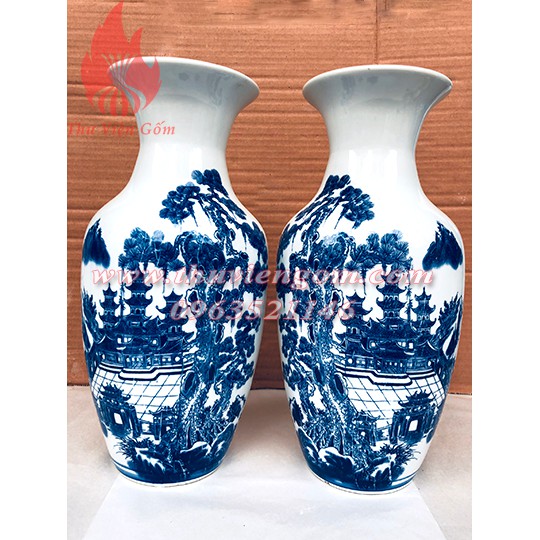 1 chiếc lọ lục bình tùy chọn chuẩn Bát Tràng
