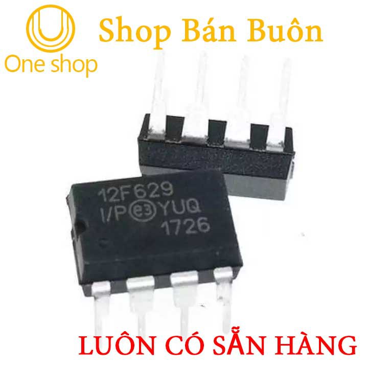 Linh Kiện PIC12F629-I/P DIP-8