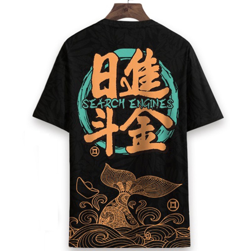 Áo thun nam cổ tròn, vải Cotton co giãn, chất dày dặn - HE09 | BigBuy360 - bigbuy360.vn