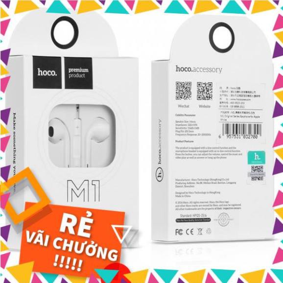 😍Tai nghe HocoM1😍 cho Iphone - Smartphone-ÂM THANH CỰC HAY