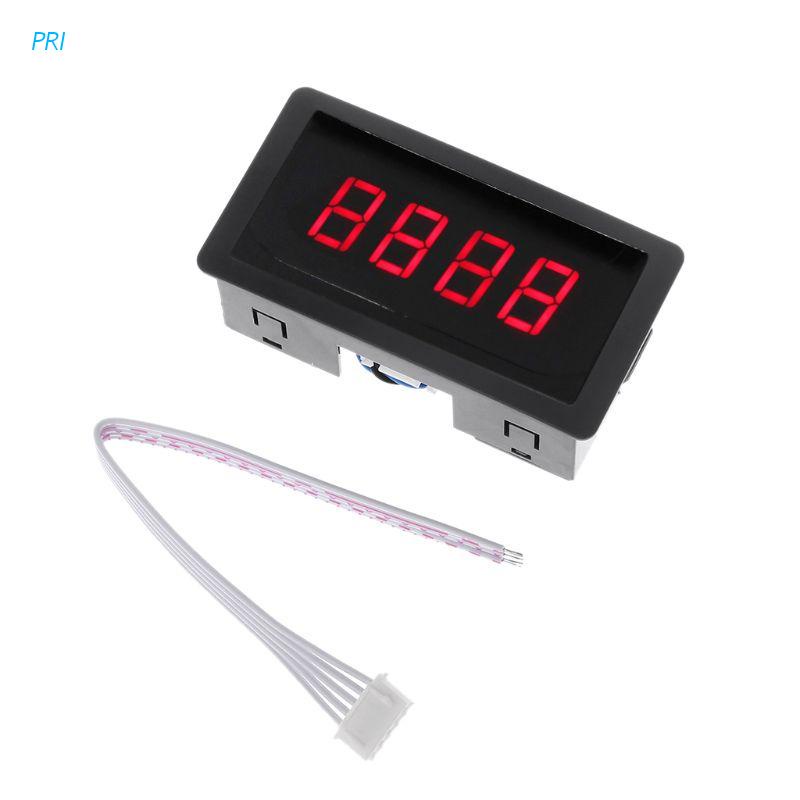 Đồng Hồ Đếm Số Điện Tử 4 Chữ Số 0-9999 Lên/Down Plus/Minus Có Dây Cáp