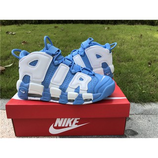 [ SALE 50% + FREE SHIP ] Giày Air More Uptempo Blue White