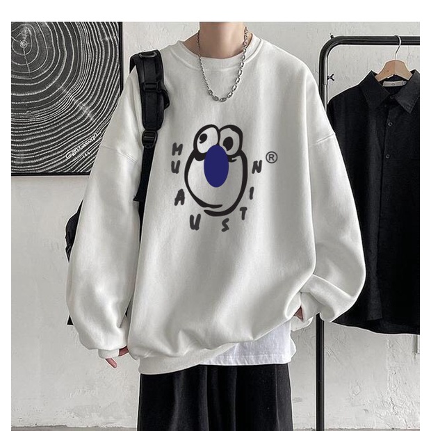 [ Mã 12FASHIONSALE1 giảm 10K đơn 50K ] Áo sweater nỉ cổ tròn dài tay nam nữ họa tiết APSR Muaustin | BigBuy360 - bigbuy360.vn