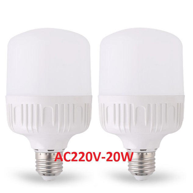 Bộ 2 đèn led trụ 20w ánh sáng trắng