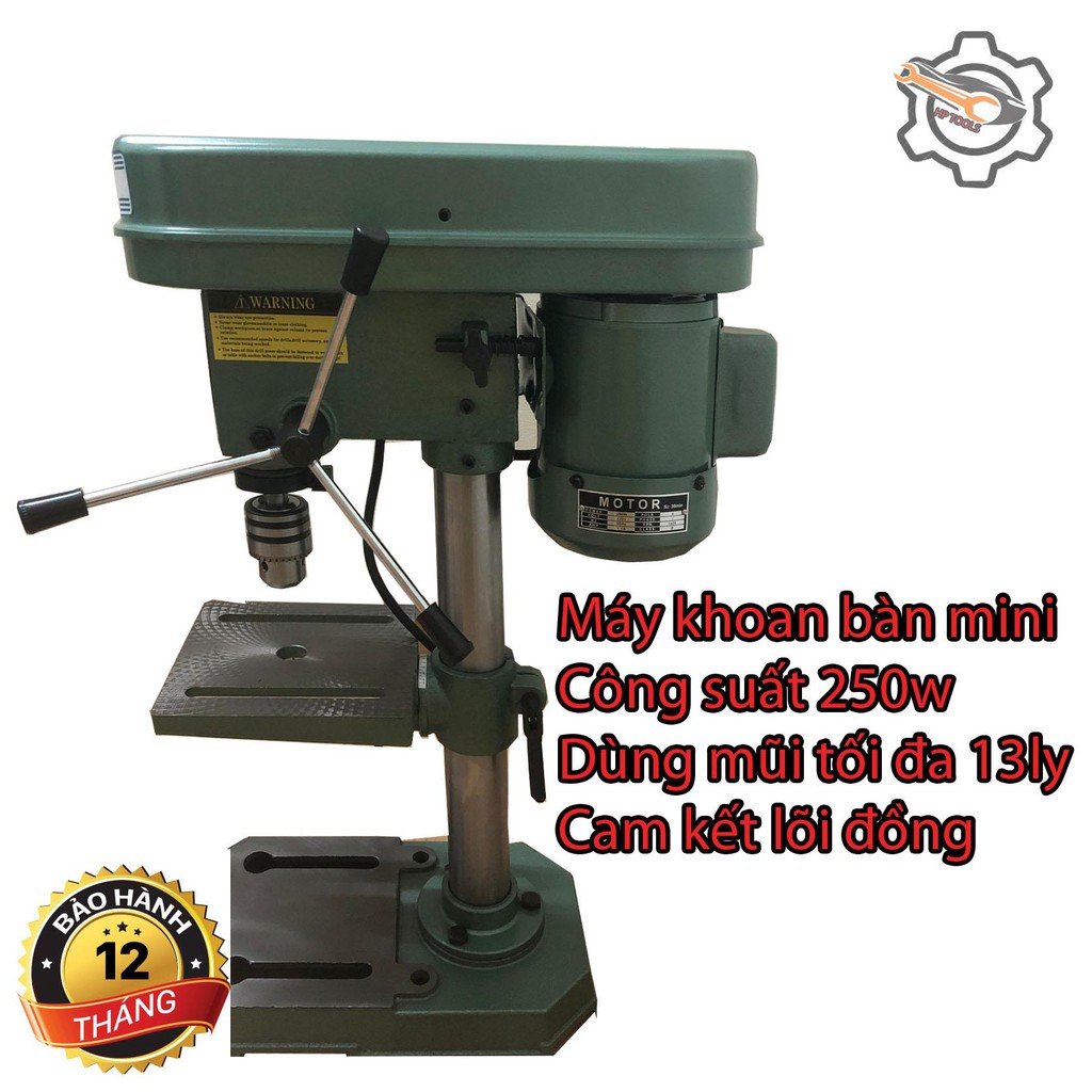 Máy khoan bàn Mini XQ-13 1/3 HP-Bảo hành 12 tháng