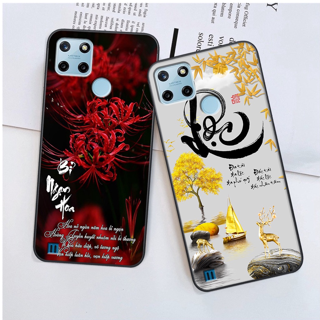 Ốp lưng Realme C25Y in hình chữ tài chữ lộc, Cha Mẹ, bình an SIÊU ĐẸP