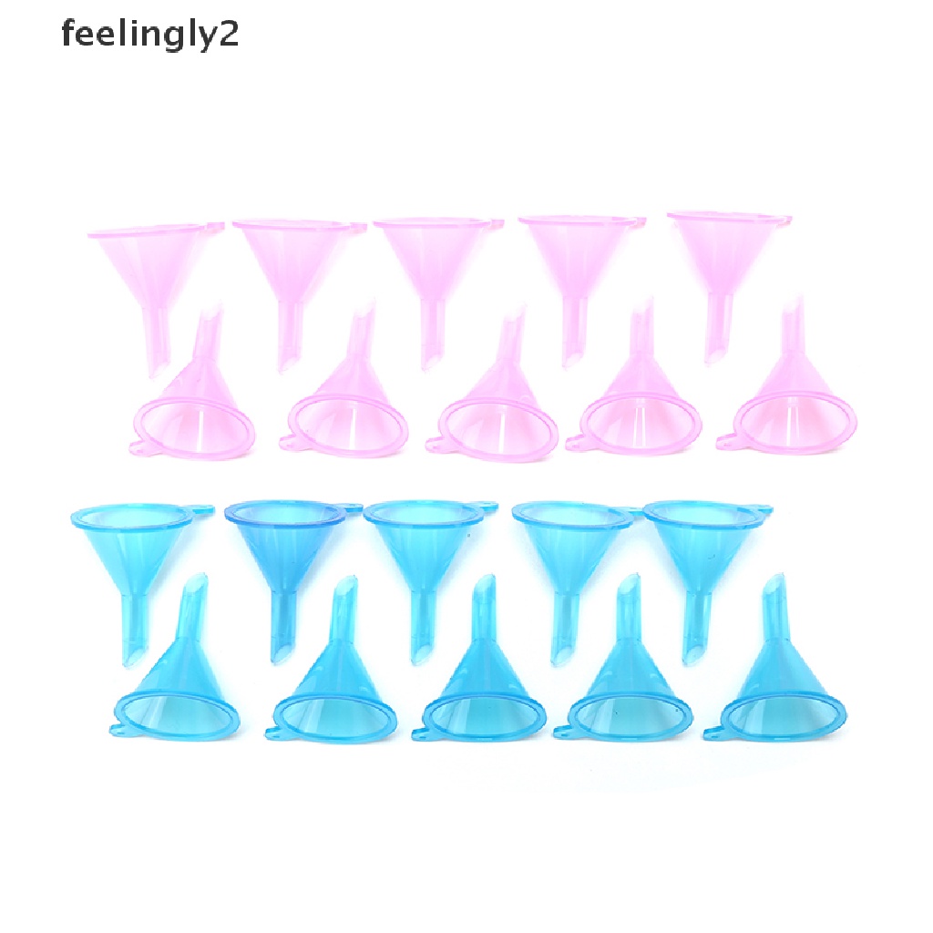 Bộ 10 Phễu Nhựa Nhỏ Dùng Trong Phòng Thí Nghiệm