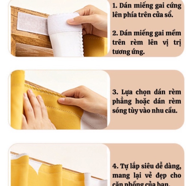 Rèm Cửa Sổ In Họa Tiết Hoạt Hình Dễ Thương Xinh Xắn