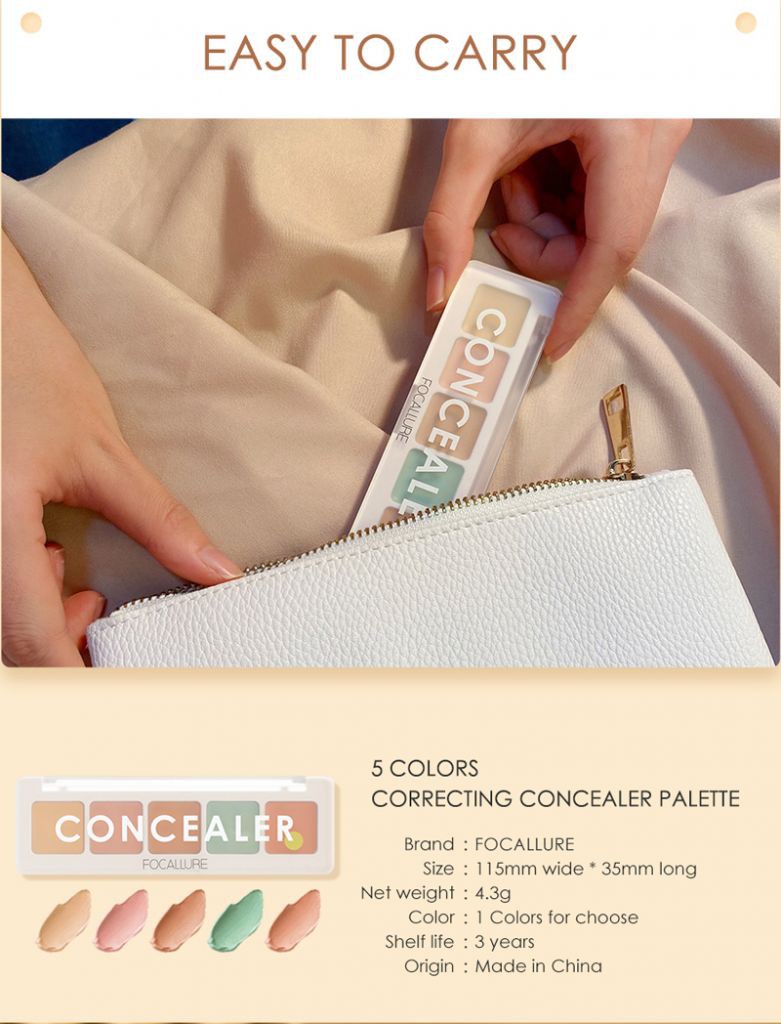 [Hàng mới về] Bảng Che Khuyết Điểm Lâu Trôi Dưỡng Ẩm Tốt Cho Lớp TRang Điểm Tự Nhiên | BigBuy360 - bigbuy360.vn