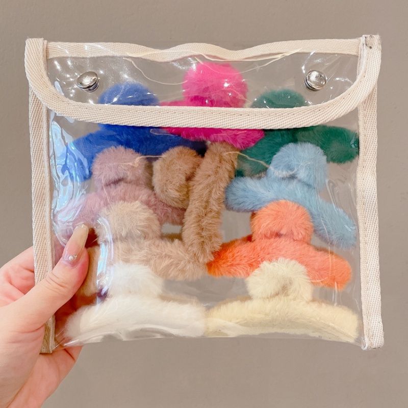 Kẹp Tóc Nhiều Màu Sắc Phong Cách Hàn Quốc Dễ Thương Cho Bé Gái