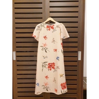 Giấy rập đầm suông tay loe xoả