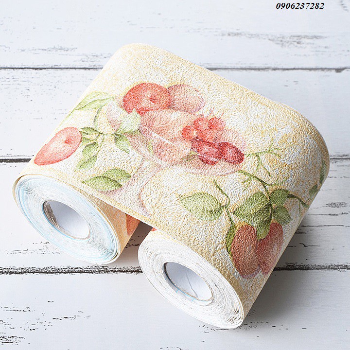 Dán viền hoa văn trang trí tường cuộn 5m