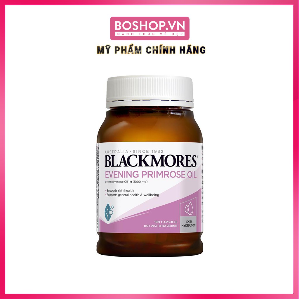 Tinh Dầu Hoa Anh Thảo Blackmores Evening Primrose Oil 190 Viên