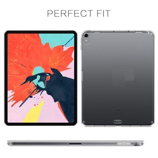 Ốp Lưng Silicon Trong Suốt Cho New iPad Pro 11 inch (2018)