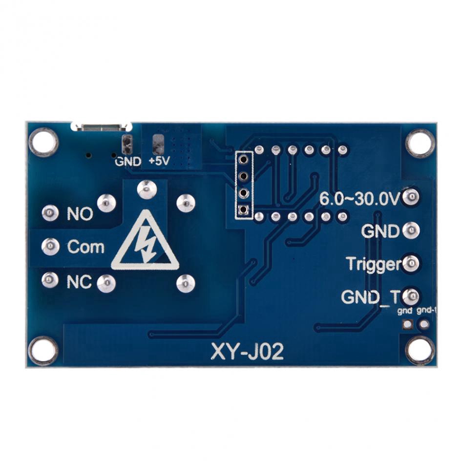 Mô-đun Công Tắc Hẹn Giờ Micro USB 5V Tự Động Có Đèn LED