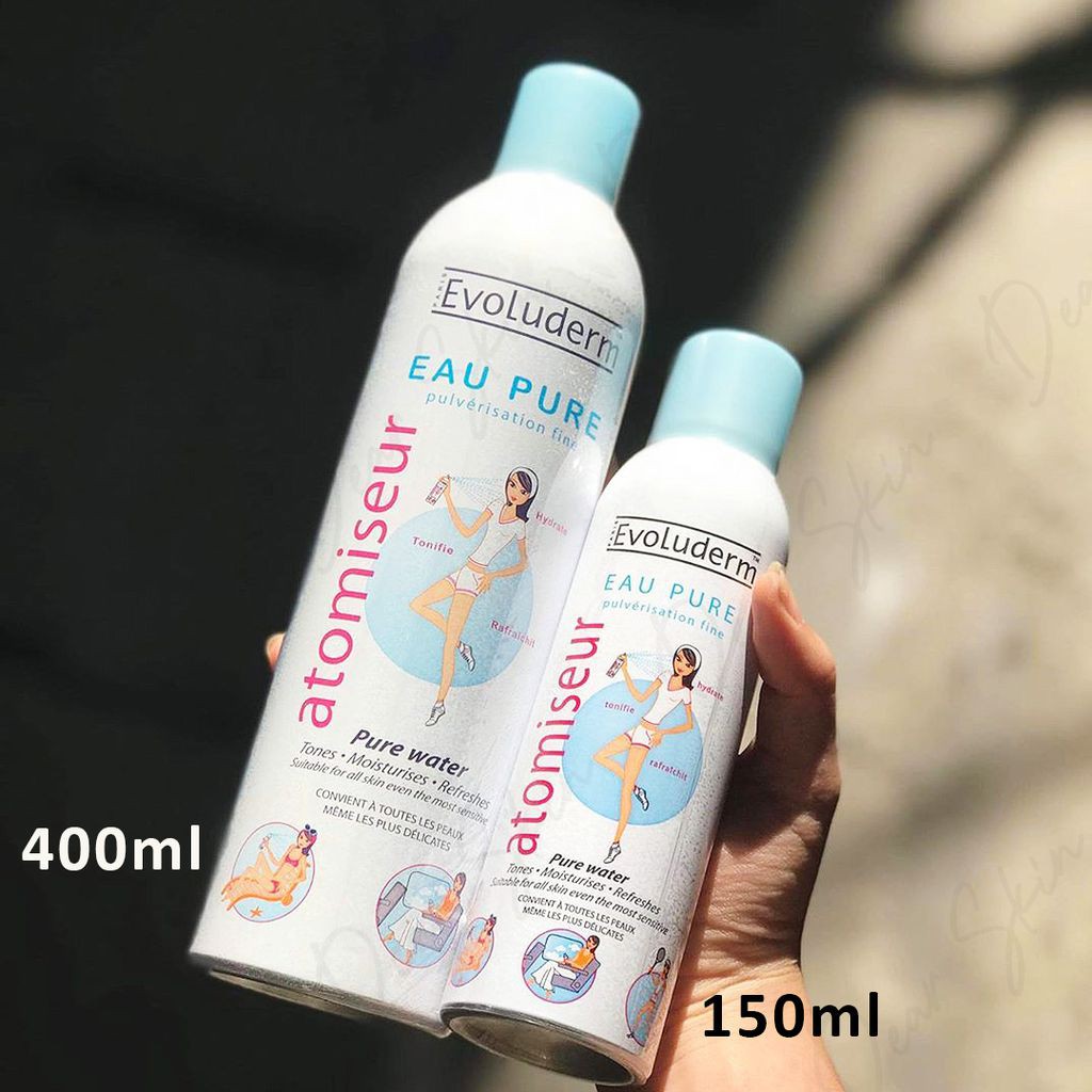 Xịt khoáng Evoluderm atomiseur eau pure của Pháp Chính Hãng New | BigBuy360 - bigbuy360.vn