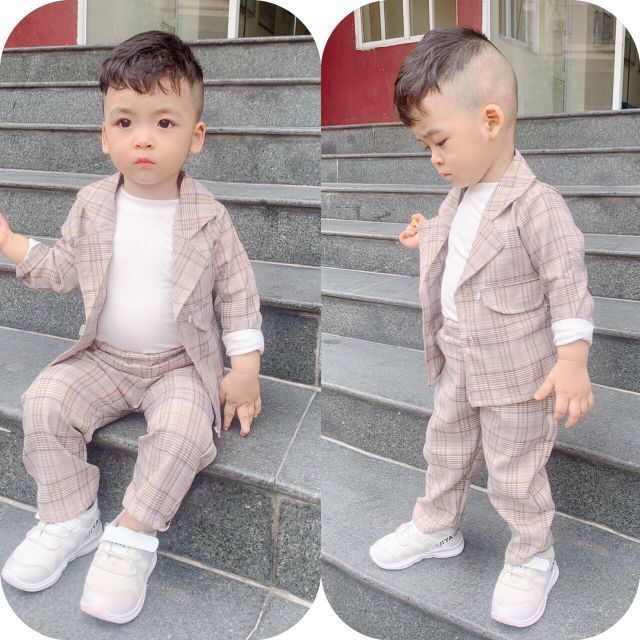 Bộ vest siêu xinh cho bé
