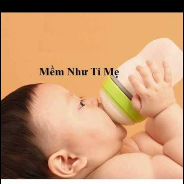 Bình sữa mềm như ti mẹ
