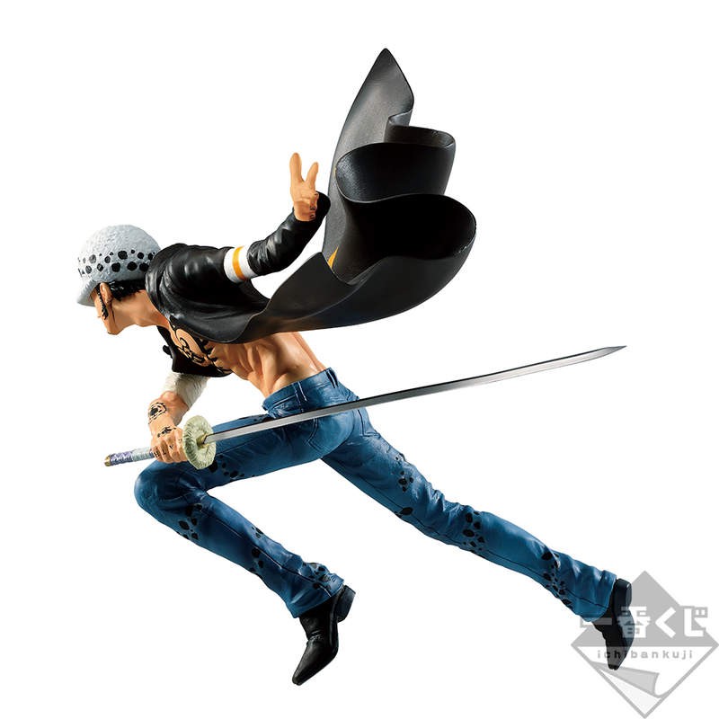 Mô hình One piece chính hãng - Law, Luffy Ichiban Kuji Battle