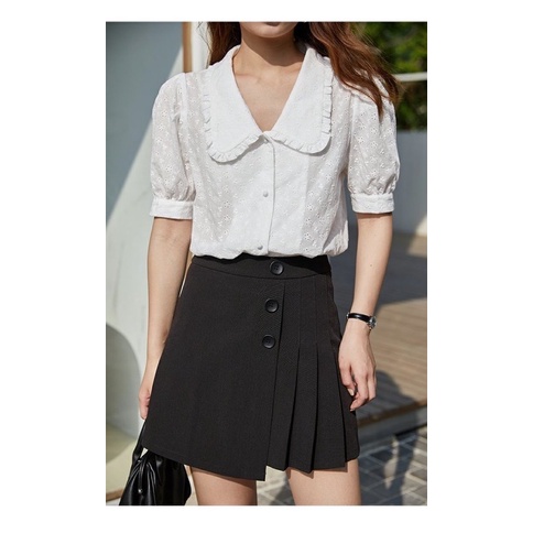 Sơ Mi Ren Đũi Hoạ Tiết nhí ,Hàng Quảng Châu UlZzang 2021 | BigBuy360 - bigbuy360.vn