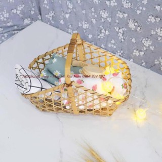 Giỏ Tre - Đựng Quà Biếu - Đồ Gia Dụng - Thân Thiện Với Môi Trường - HANDICRAFT SHOP