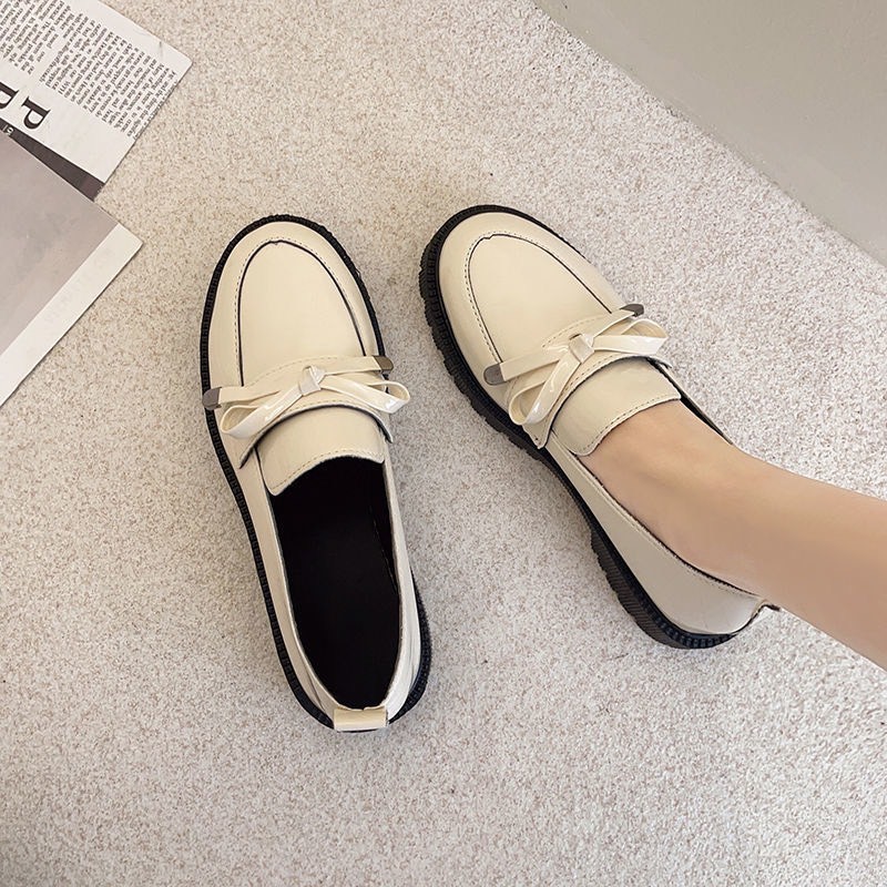 (S99) Giầy đốc nữ đế 4 phân (mã 216- loại nơ nhỏ) | BigBuy360 - bigbuy360.vn